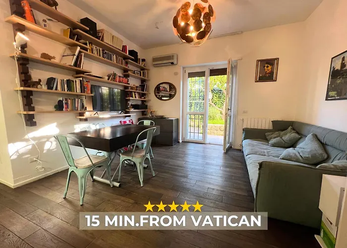 15 Min From The Vatican Wi-Fi And Garden