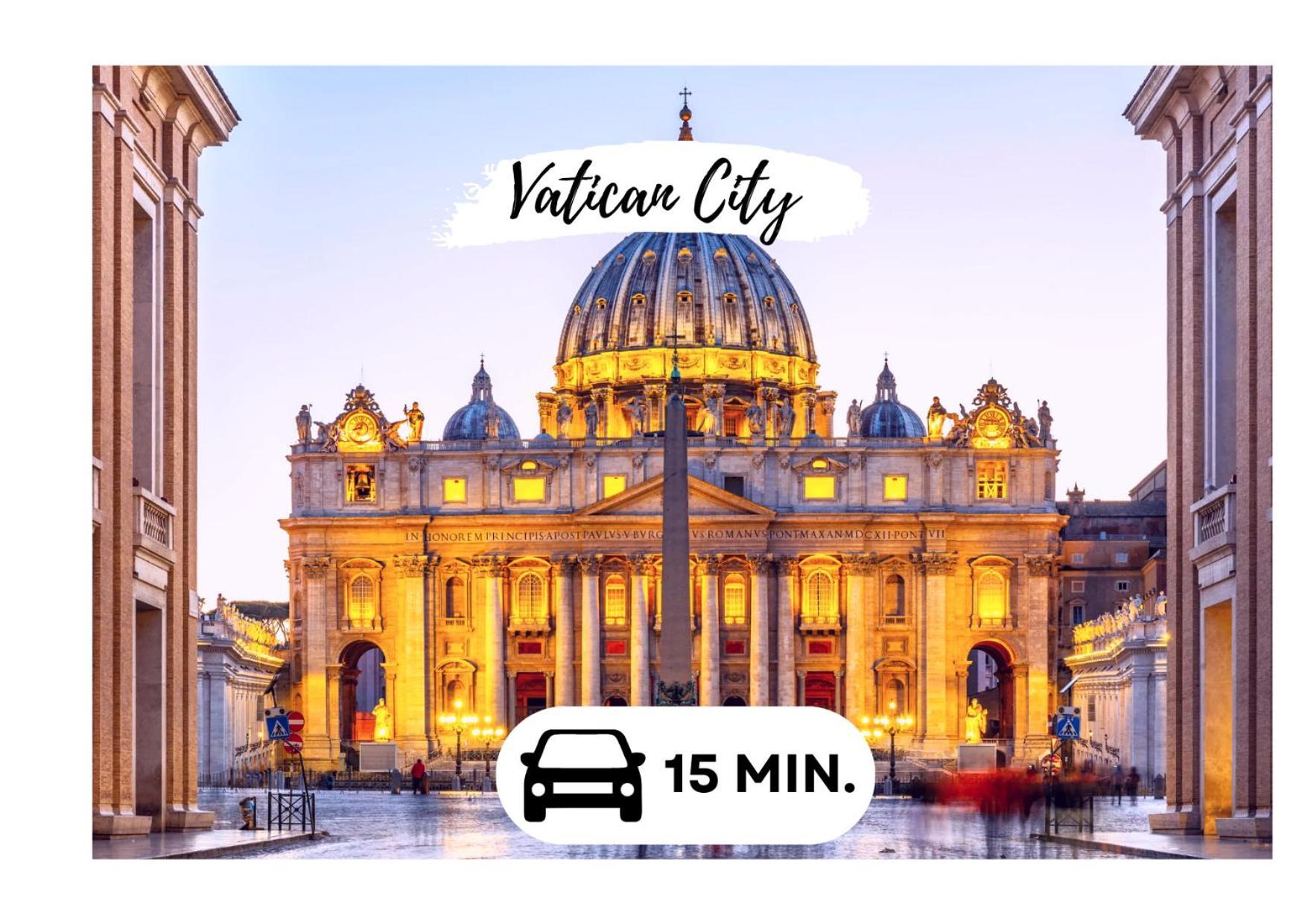 15 Min From The Vatican Wi-fi And Garden Apartment *